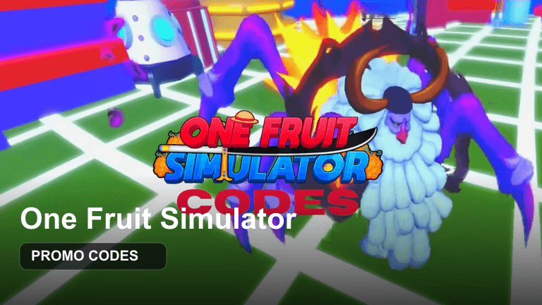 Промокоды One Fruit Simulator на май 2026: scrolls и boosts
